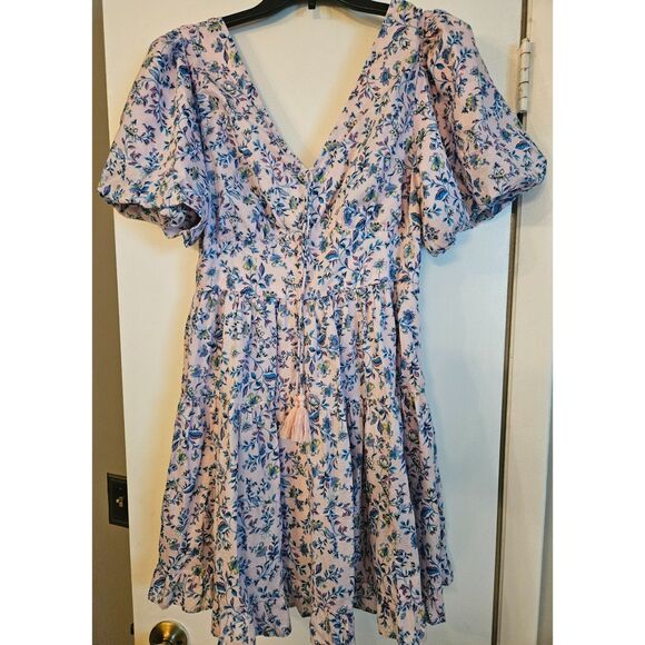 Jessica Simpson Dresses & Skirts - Jessica Simpson Floral Boho Mini Dress Size M